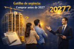 Comprar imóvel na planta antes de 2027 pode ser uma decisão estratégica para quem busca valorização, melhores condições de pagamento e proteção patrimonial. O mercado imobiliário vive ciclos. Por isso, antecipar a entrada em um momento favorável pode gerar vantagem competitiva.
